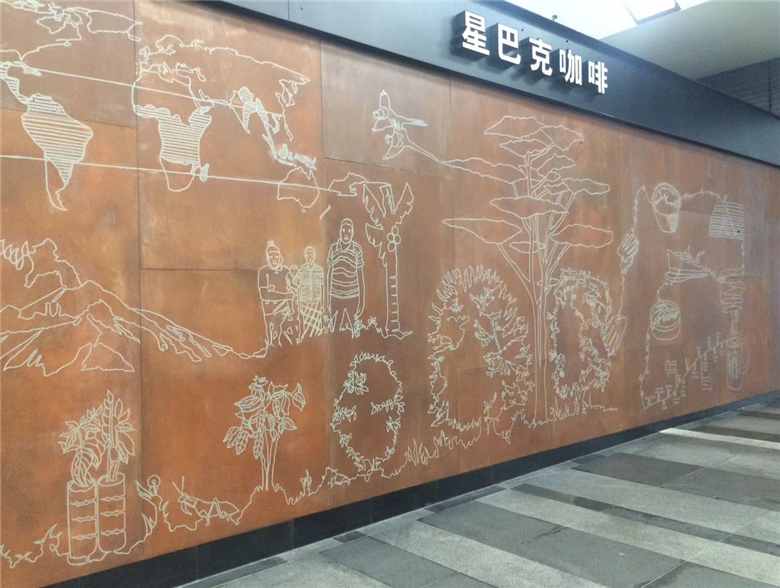 杜集耐候钢幕墙